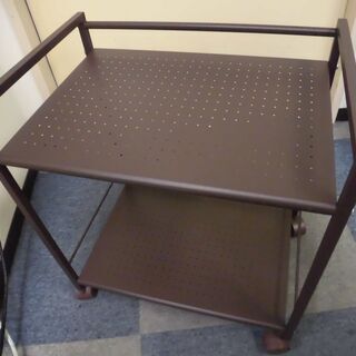 JM12598)(キッチンラックワゴン)幅：約42.6cm 高さ...