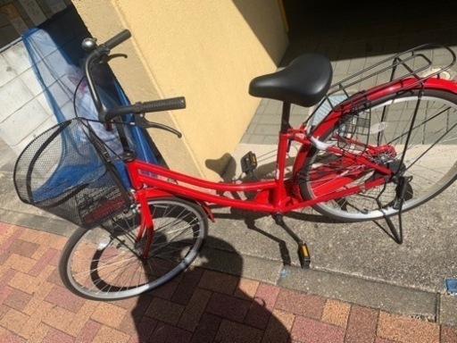 自転車　半年使用