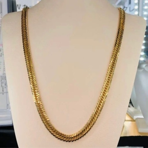 (新品) K18 8面トリプル 100g 60cm［128］