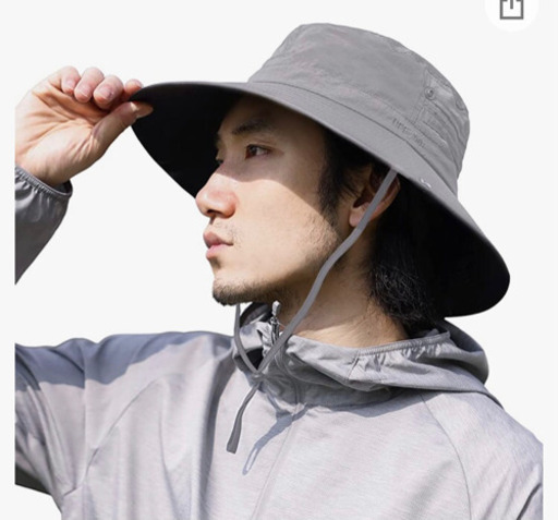 Arcweg サファリハット メンズ アウトドア 帽子 アドベンチャーハット 撥水 uvカット 夏用 日焼け防止 紫外線対策 大きいサイズ…