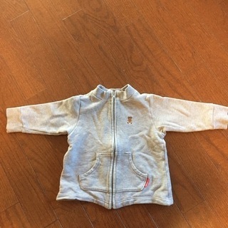 ミキハウス 80cm ファスナージャンパー