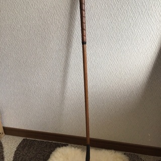 ヒッコリー製パター(希少)の画像