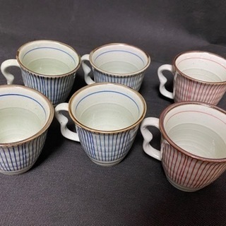 100均のコーヒーカップ6個の画像