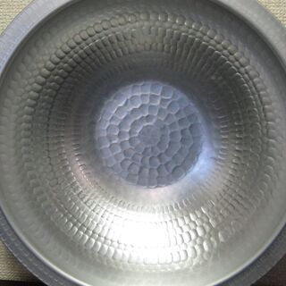 槌目和風鍋☆33cm アルミ製 アルマイト加工 軽量 うどんすき...