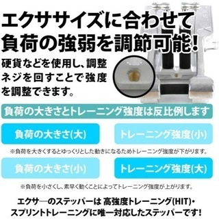 Xiser(エクサー) Pro Trainer プロ ステッパー ブラック メンタリストDaiGo愛用の画像