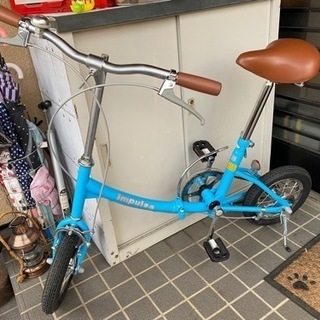 美品折りたたみ自転車✨