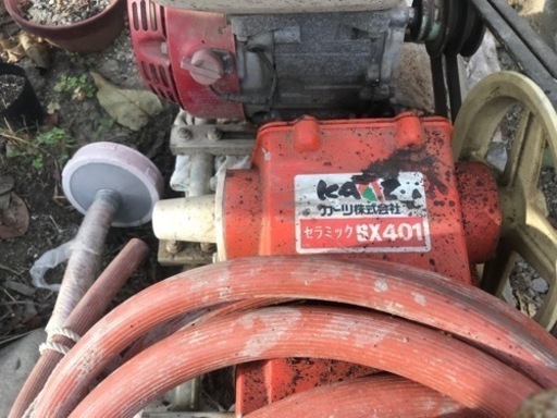 動力噴霧機　動噴　ジャンク品　エンジンかかりません