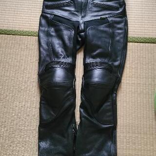 本革バイク用レザーパンツ（美品）