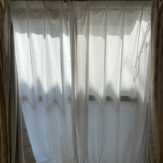 カーテン　レース　引越しに伴い格安でお譲りいたします。の画像