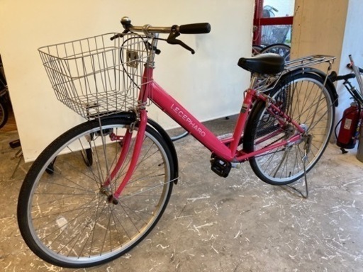 取引中【26インチ】自転車　ピンク