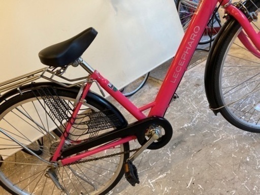 取引中【26インチ】自転車　ピンク