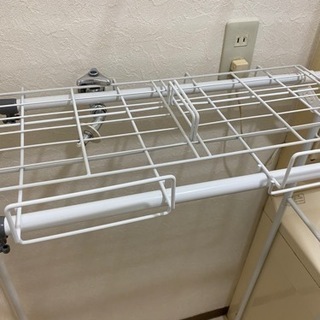 洗濯機　便利な収納棚　引越しに伴いお譲りいたします。の画像