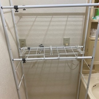 洗濯機　便利な収納棚　引越しに伴いお譲りいたします。の画像