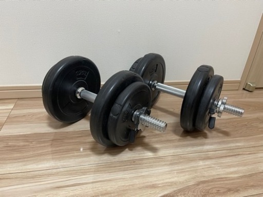 【ダンベルセット】10kg×2個