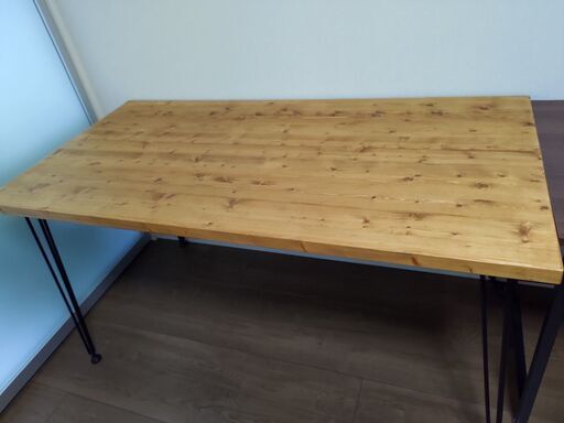 【ワークデスク】(笹塚自宅まで直接受け取りに来てもらえると助かります)69cm×140cm×74cm