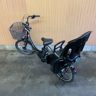 子供乗せ電動自転車]YAMAHA バビー 20インチ 二人乗り 黒