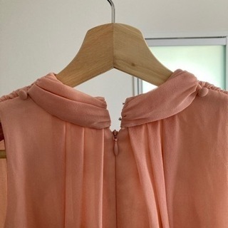 パーティードレス　ヌーディーピンクの画像