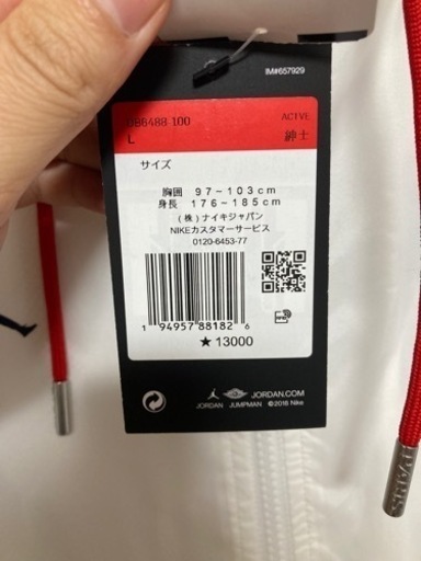 NIKE ナイキ　ジョーダン　PSG ナイロンジャケット