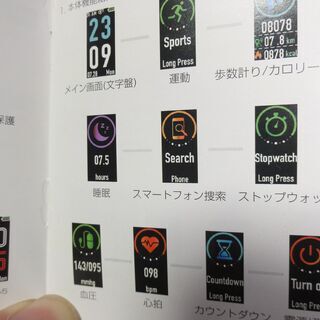 新品　箱入り　未使用　開封して動作確認のみ　it DEAL　Smart　Watch　W11　　iOS / Andriod   レッドの画像