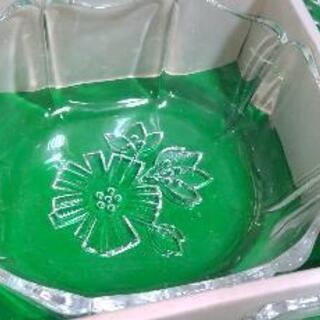 アデリアグラス　ガラス皿セット　計8点入り　日本製の画像