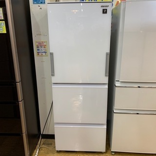 シャープ 冷蔵庫 SJ-GE36E-W 356L 2019年製 シャープ 冷蔵庫 SJ-GE36E-W 356L 2019年製