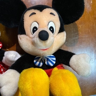 ミッキーとミニーのぬいぐるみ😊売り上げ金は寄付しますの画像
