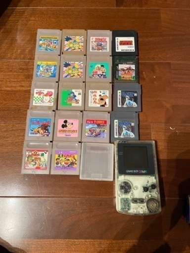 ゲームボーイカラー カセット セット