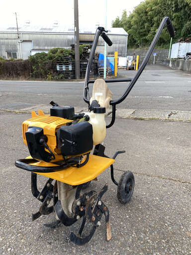 現品確認歓迎 初期不良対応OK 整備済 初心者向き 爪程度良く折り畳め 軽量 リョービ 2サイクル 軽スタート 耕運機 RCVK-4300 取説も見れる