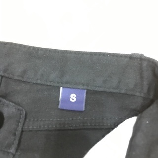 sサイズ　　黒パンツ　白コーデュロイ　2つの画像