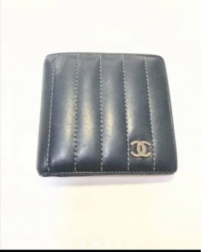 CHANEL 二つ折り財布　シール：10744741