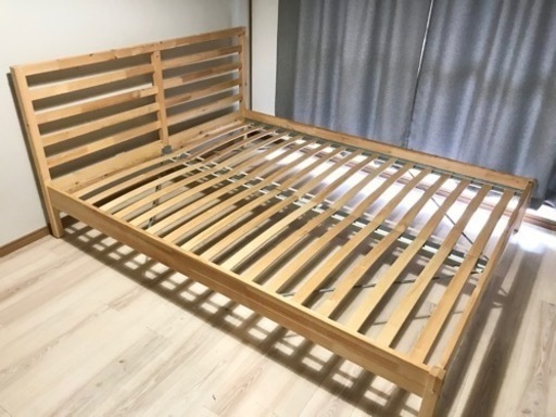 IKEA イケア　TARVA タルヴァ　ベッドフレーム　クイーン
