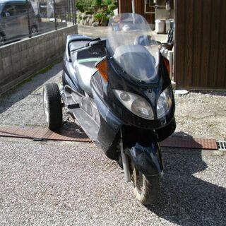 今月いっぱいで解体処分致します。在庫整理！引き取り限定！メーカー不明　トライク　未整備　現状車　部品取り車◆彦根市～の画像