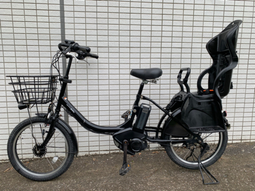 YAMAHA PAS babby ブラック　前後タイヤ新品　新基準　電動アシスト自転車