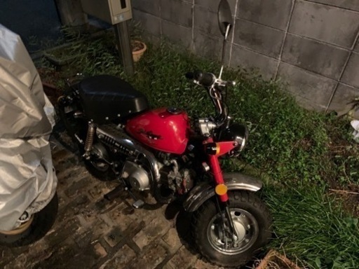 モンキー　レッド　金城　滋賀県彦根市の方にお譲りし受付終了