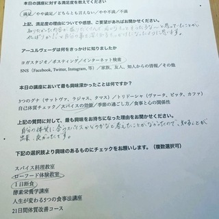 【zoom開催】11月27日　Ayurveda入門講座　★後日視聴可の画像
