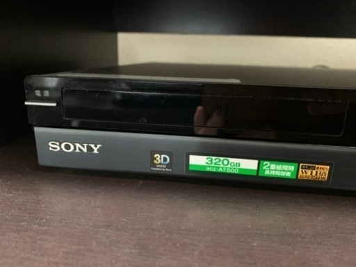 値下げ　SHARP AQUOS 40型テレビ　SONY Blu-ray320GB