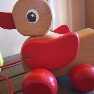 レトロ walter ヴァルター アヒルのおもちゃ カタカタ プルトーイ プルトイの画像
