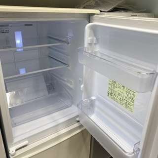 SHARP 2ドア どっちもドア 冷蔵庫 2015 sj-d14b