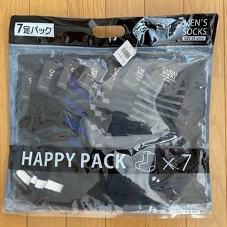 靴下　メンズ　７足パック　新品！【決まりました】