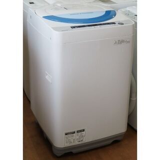 ♪SHARP/シャープ 洗濯機 ES-GE55P 5.5kg 2...
