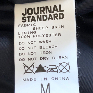 JOURNAL STANDARD ラム革ジャン　IDEAL メンズの画像