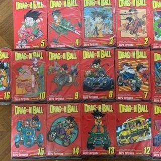 【裁断済】ドラゴンボール　DRAGONBALL 英語版　1-16