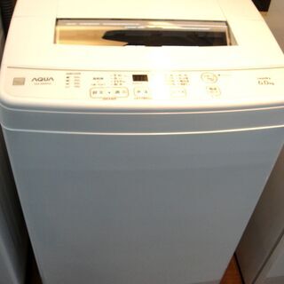 AQUA　6.0kg　洗濯機　AQW-S6E8　　143