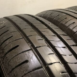 DUNLOP ENASAVE EC204 185/70R14 14インチ 夏タイヤ 4本 2019年製 バリ溝 ノート フリード カローラフィールダー等　(TC401)クレジットカード QRコード決済可能の画像