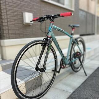自作オリジナルクロスバイク重量13 kg 軽量3ヶ月使用