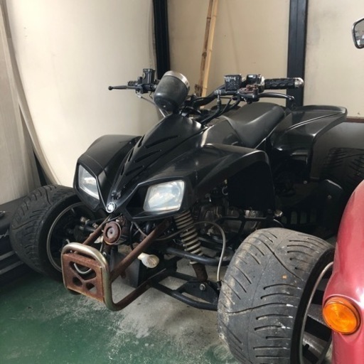【決まりました】4輪バギー 50cc バック付き 実動