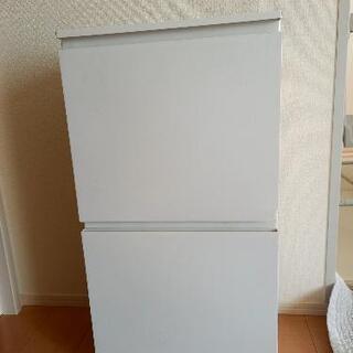 分別ごみばこ2段　ホワイト