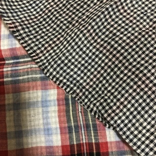 最終お値下げダブルガーゼ　リバーシブルの画像