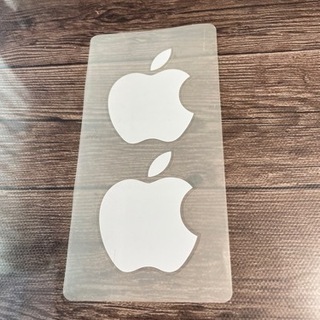 決まりました　Apple シール