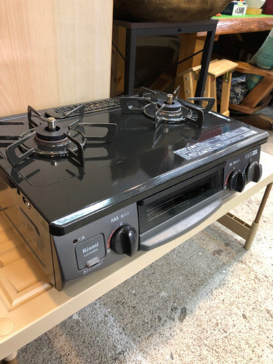 美品❗️ガスコンロ❣️2021年製‼️Rinnai✨LPガス用